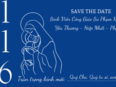 THƯ MỜI THAM DỰ THÁNH LỄ BỔN MẠNG NHÓM SINH VIÊN CÔNG GIÁO SƯ PHẠM KỸ THUẬT